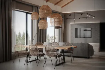 Интерьер столовой  смотреть на Basicdecor