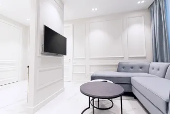 Интерьер гостиной в неоклассике смотреть на Basicdecor