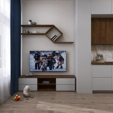 Интерьер гостиной  смотреть на Basicdecor
