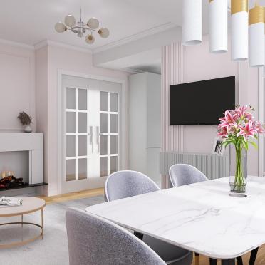 Интерьер гостиной  смотреть на Basicdecor