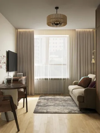 Интерьер гостиной  смотреть на Basicdecor