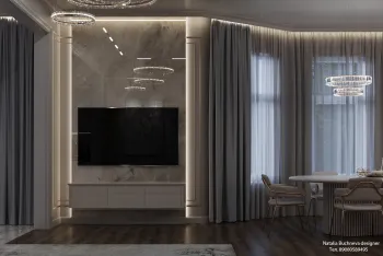 Интерьер гостиной  смотреть на Basicdecor