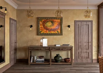 Интерьер прихожей в стиле кантри смотреть на Basicdecor