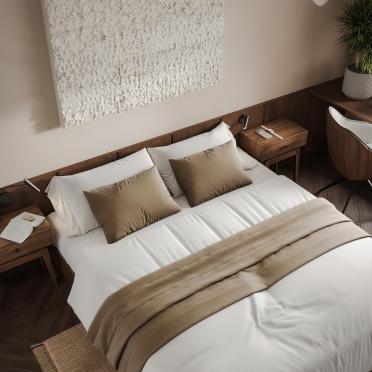 Интерьер спальни  смотреть на Basicdecor