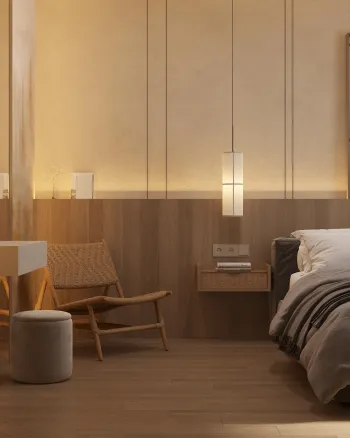 Интерьер спальни  смотреть на Basicdecor