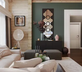Интерьер гостиной в современном стиле смотреть на Basicdecor