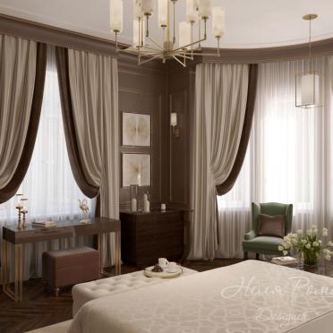 Интерьер спальни в неоклассике смотреть на Basicdecor