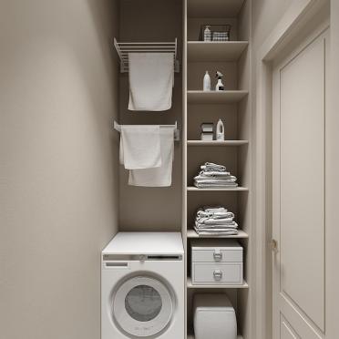 Интерьер с постирочной  смотреть на Basicdecor
