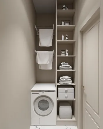 Интерьер с постирочной  смотреть на Basicdecor