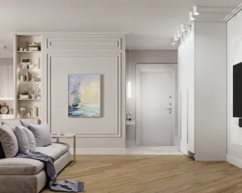 Интерьер гостиной  смотреть на Basicdecor