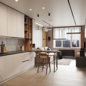 Интерьер кухни  смотреть на Basicdecor