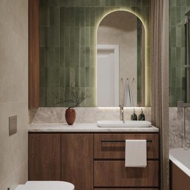 Интерьер ванной  смотреть на Basicdecor