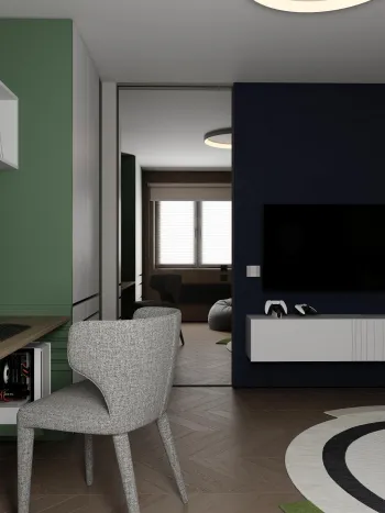 Интерьер гостиной  смотреть на Basicdecor
