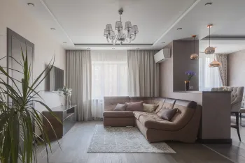 Интерьер гостиной  смотреть на Basicdecor