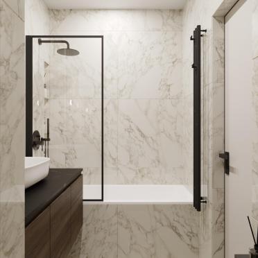 Интерьер ванной  смотреть на Basicdecor