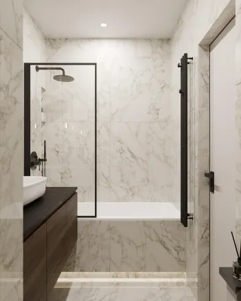 Интерьер ванной  смотреть на Basicdecor