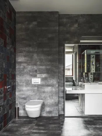 Интерьер ванной в современном стиле смотреть на Basicdecor