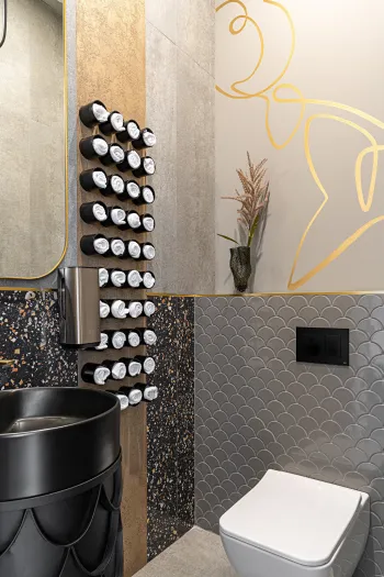Интерьер ванной в современном стиле смотреть на Basicdecor