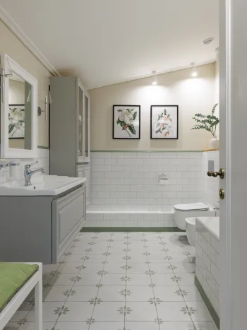 Интерьер ванной  смотреть на Basicdecor