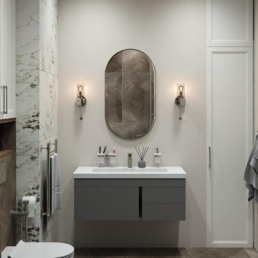 Интерьер ванной  смотреть на Basicdecor