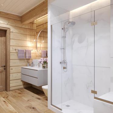 Интерьер ванной  смотреть на Basicdecor