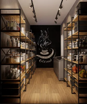 Интерьер кафе и ресторана  смотреть на Basicdecor