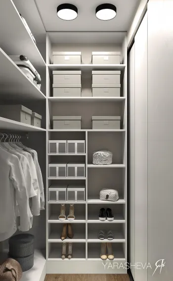 Интерьер гардеробной  смотреть на Basicdecor