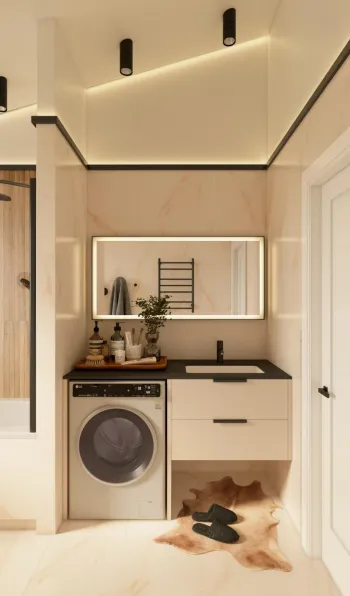Интерьер ванной  смотреть на Basicdecor