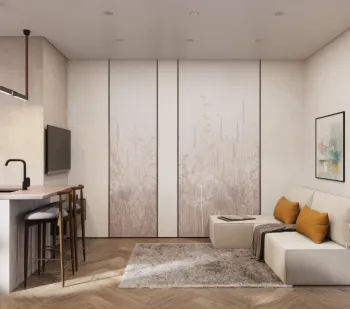 Интерьер гостиной  смотреть на Basicdecor