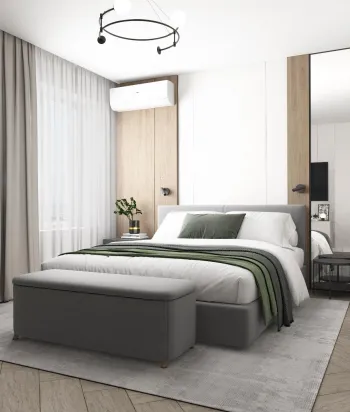 Интерьер спальни  смотреть на Basicdecor