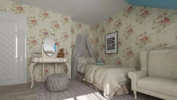 Интерьер детской в современном стиле и шебби-шике смотреть на Basicdecor