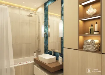 Интерьер ванной в современном стиле смотреть на Basicdecor