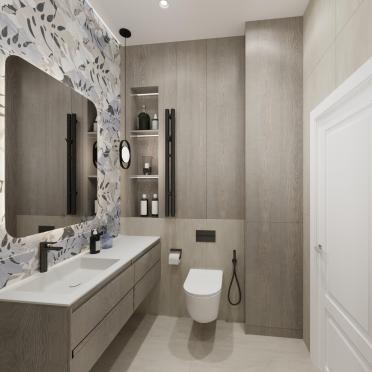 Интерьер ванной  смотреть на Basicdecor