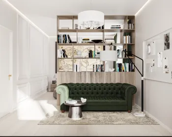 Интерьер кабинета  смотреть на Basicdecor