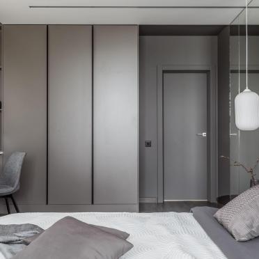 Интерьер спальни cветильниками над кроватью  смотреть на Basicdecor