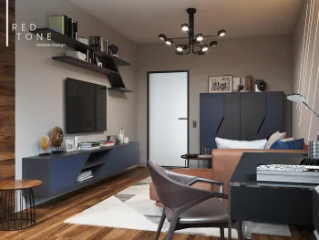 Интерьер гостиной в рустике смотреть на Basicdecor