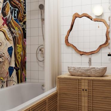 Интерьер ванной  смотреть на Basicdecor