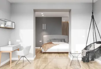 Интерьер спальни  смотреть на Basicdecor