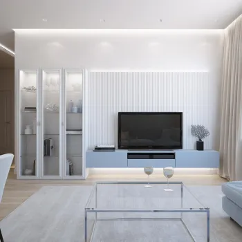 Интерьер гостиной  смотреть на Basicdecor