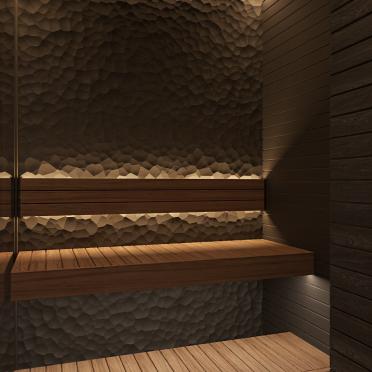 Интерьер кабинета cауной  смотреть на Basicdecor