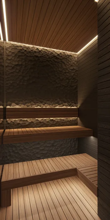 Интерьер кабинета cауной  смотреть на Basicdecor