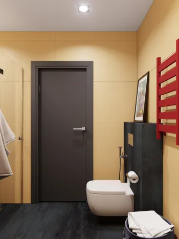 Интерьер ванной в современном стиле смотреть на Basicdecor
