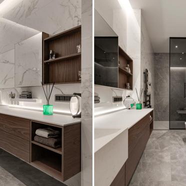 Интерьер ванной  смотреть на Basicdecor