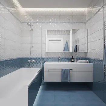 Интерьер ванной  смотреть на Basicdecor