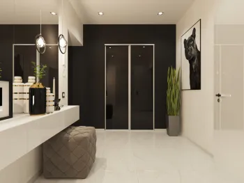Интерьер прихожей в современном стиле смотреть на Basicdecor