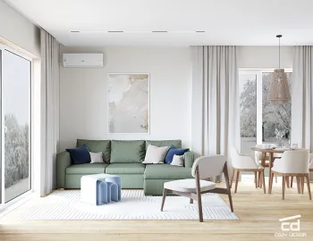 Интерьер гостиной  смотреть на Basicdecor