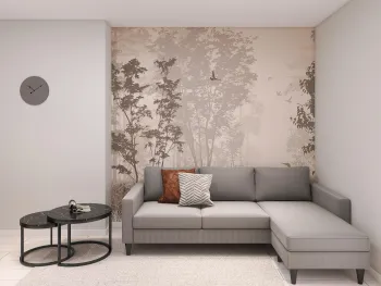 Интерьер гостиной  смотреть на Basicdecor