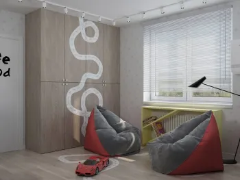 Интерьер детской в современном стиле смотреть на Basicdecor