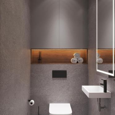 Интерьер ванной  смотреть на Basicdecor