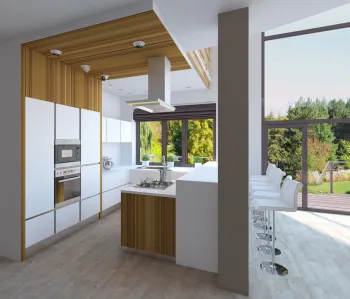 Интерьер кухни в современном стиле смотреть на Basicdecor